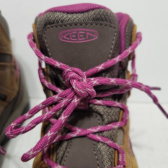 KEEN Circadia Vent Hiking Boot Shoe Waterproof Syrup Bosenberry Women's - Picture 15 of 16